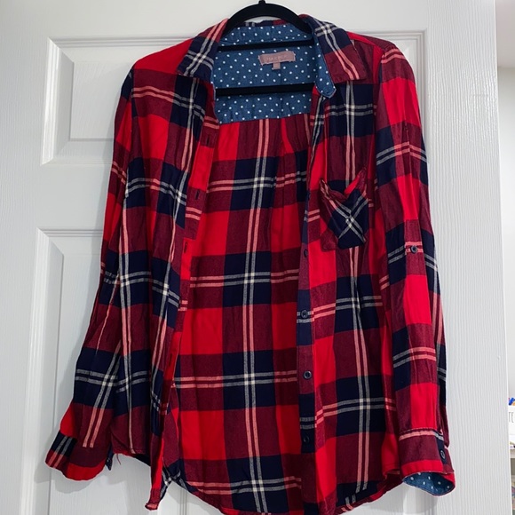 Size Medium Red Flannel - Picture 1 of 5